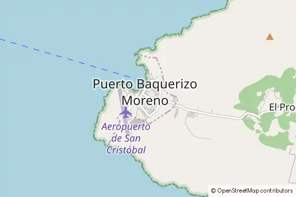 Mapa Puerto Baquerizo Moreno