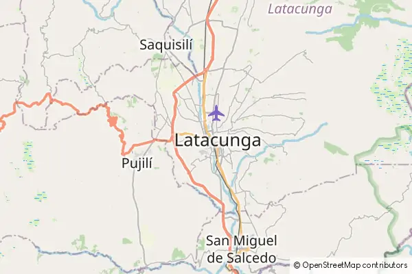 Mapa Latacunga