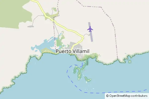 Mapa Puerto Villamil