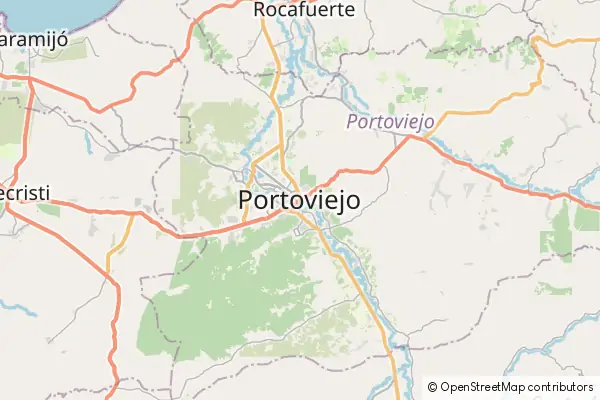 Mapa Portoviejo