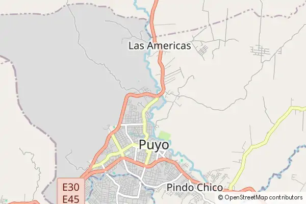 Mapa Puyo