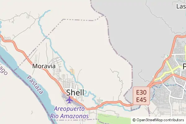 Mapa Shell