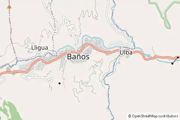 Mapa Baños