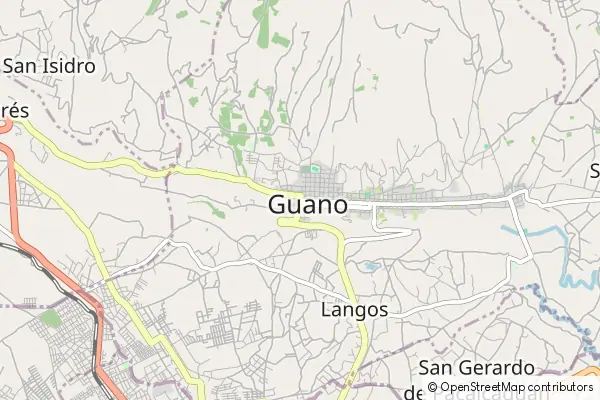 Mapa Guano