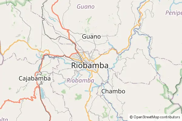 Mapa Riobamba