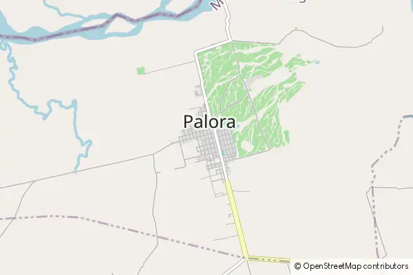 Mapa Palora