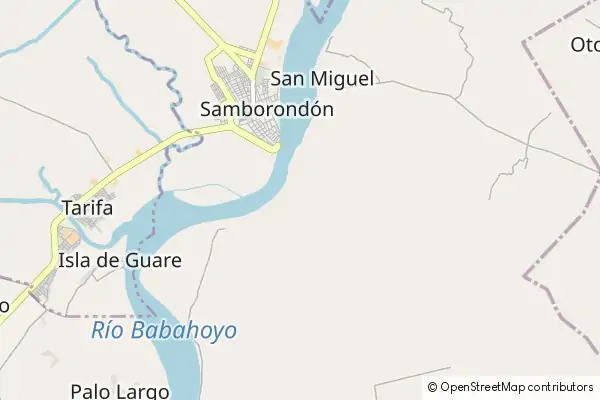 Mapa Samborondón