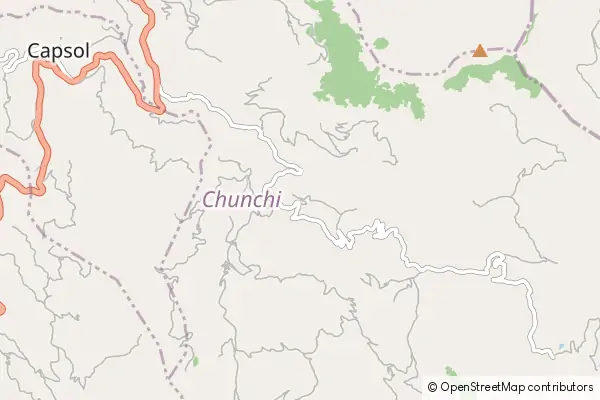 Mapa Chunchi