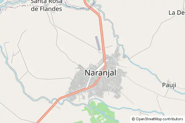 Mapa Naranjal