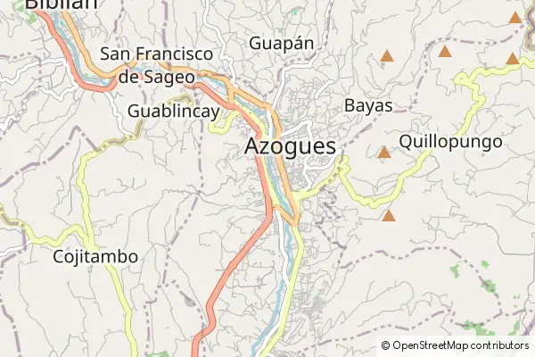 Mapa Azogues