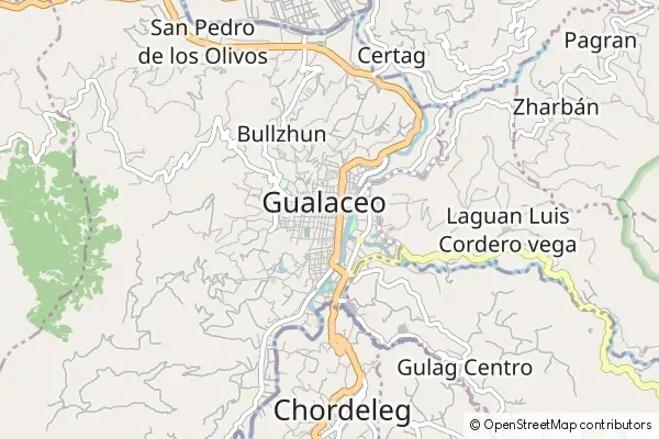 Mapa Gualaceo