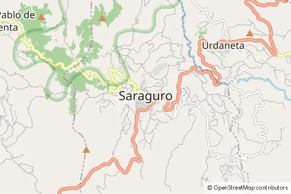 Mapa Saraguro