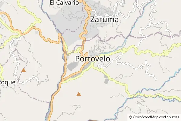 Mapa Portovelo