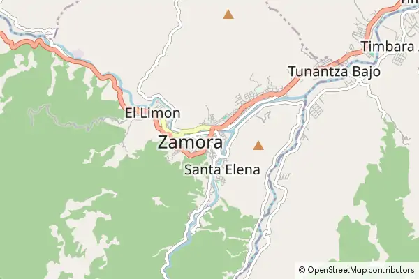 Mapa Zamora