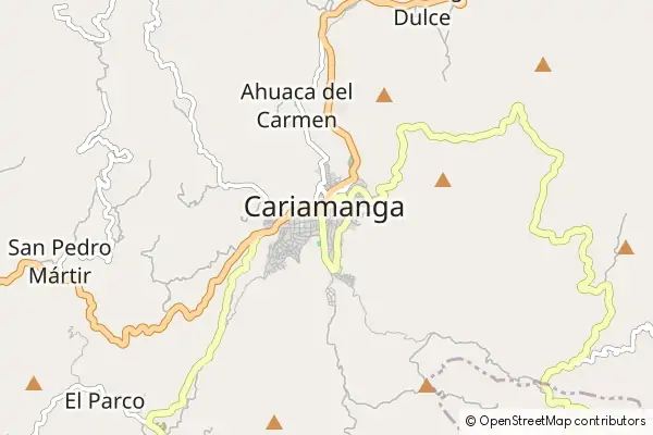 Mapa Cariamanga