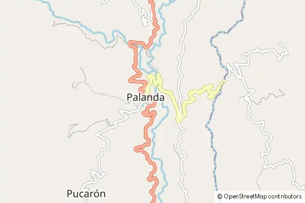 Mapa Palanda