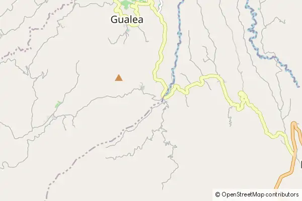 Mapa Gualea