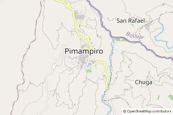 Mapa Pimampiro