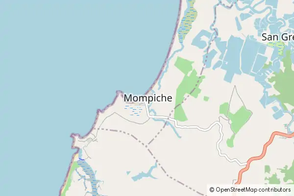 Mapa Mompiche