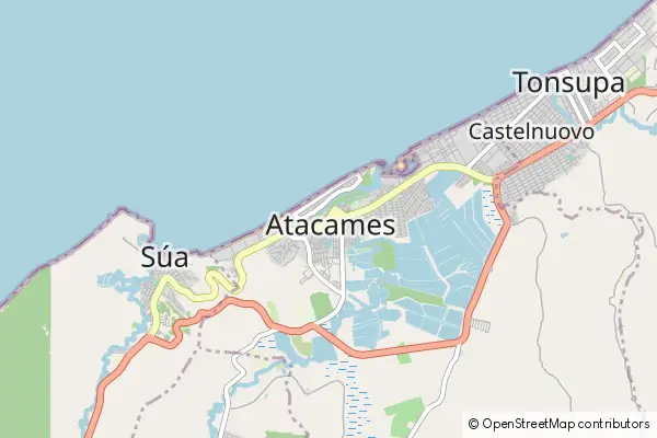 Mapa Atacames