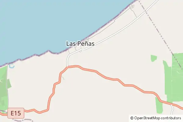 Mapa Las Peñas