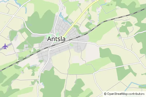 Mapa Antsla