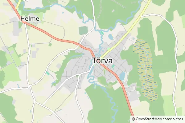 Mapa Tõrva