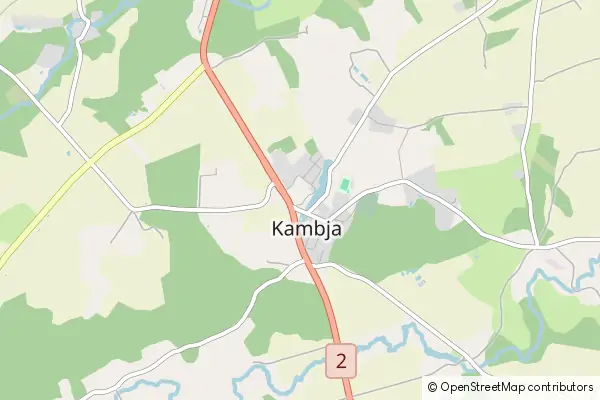 Mapa Suure-Kambja