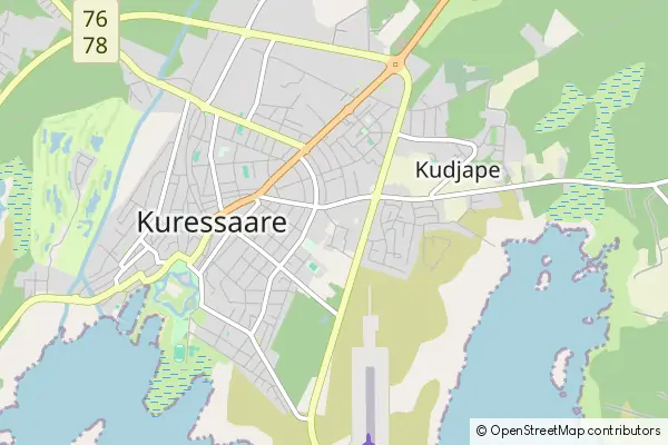 Mapa Kuressaare