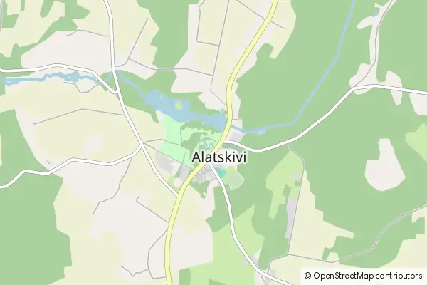 Mapa Alatskivi