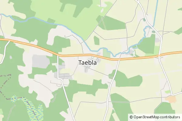 Mapa Taebla