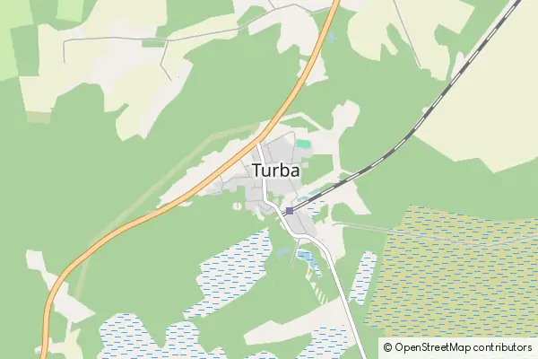 Mapa Turba