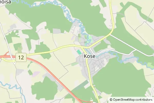 Mapa Kose