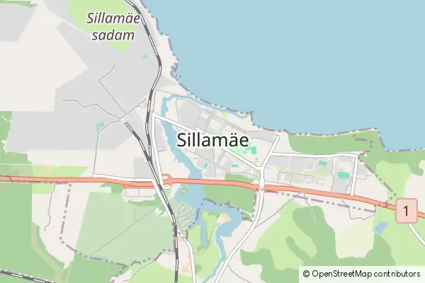 Mapa Sillamäe