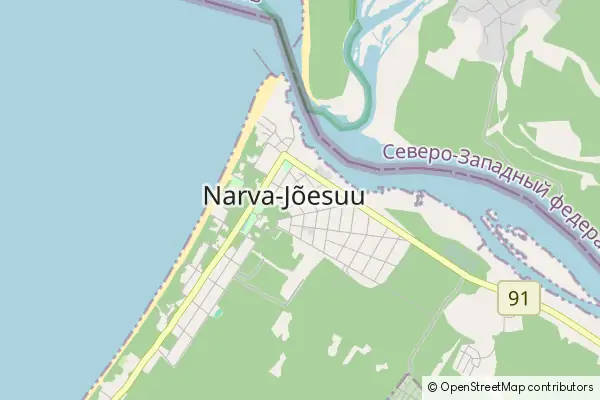 Mapa Narva-Jõesuu