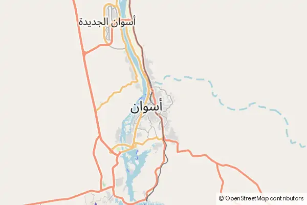 Mapa Asuan
