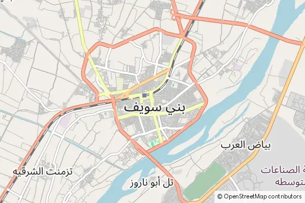 Mapa Beni Suef