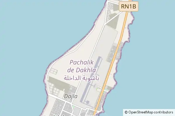 Mapa Ad Dakhla