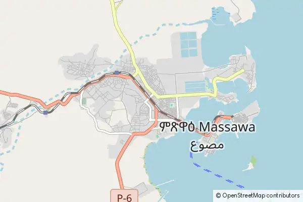 Mapa Massawa