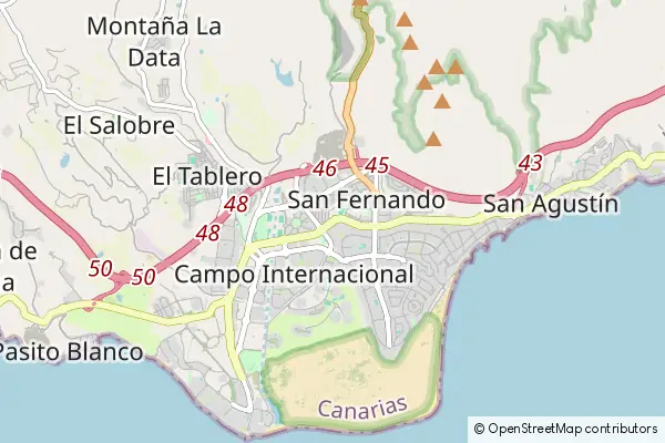 Mapa Maspalomas