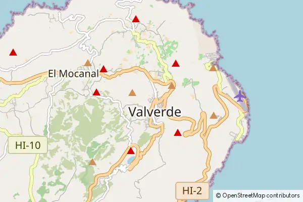 Mapa Valverde