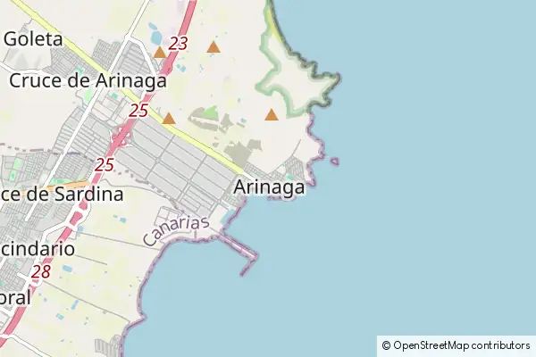 Mapa Arinaga