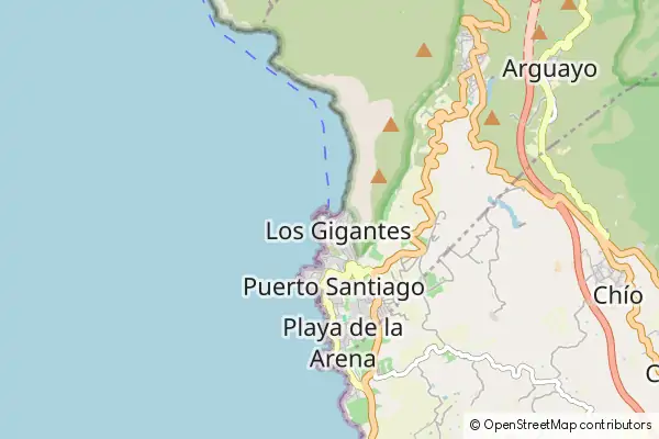 Mapa Los Gigantes
