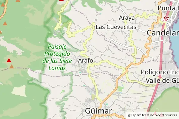 Mapa Güímar