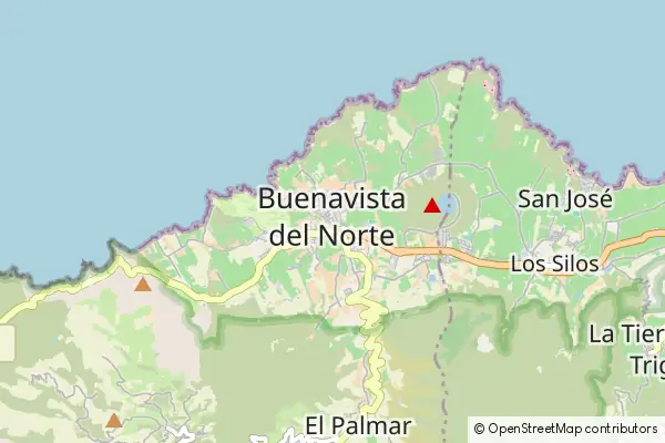 Mapa Buenavista del Norte