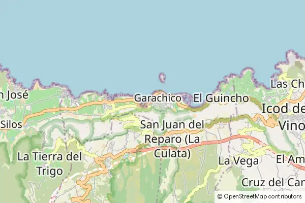 Mapa Garachico