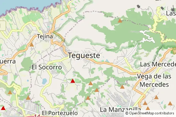 Mapa Tegueste