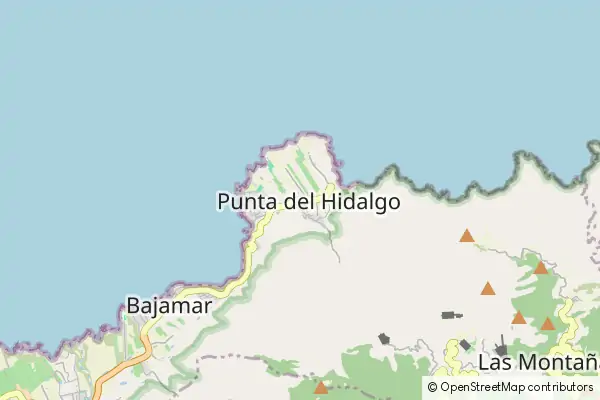 Mapa Punta del Hidalgo