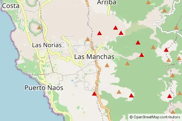 Mapa Las Manchas