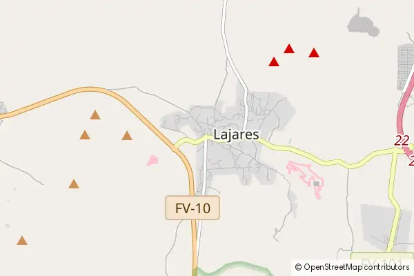 Mapa Lajares